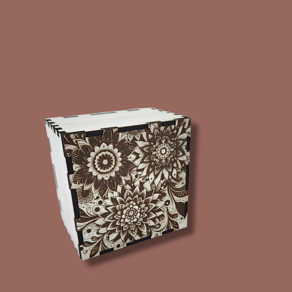 Thumbnail: Mini Box Flowers 7 (Digital download file)