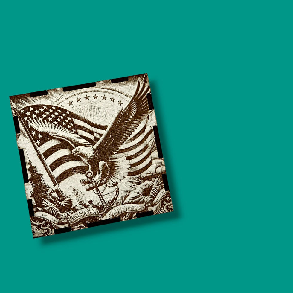 Thumbnail: Usa Eagle Box  (Digital download file)