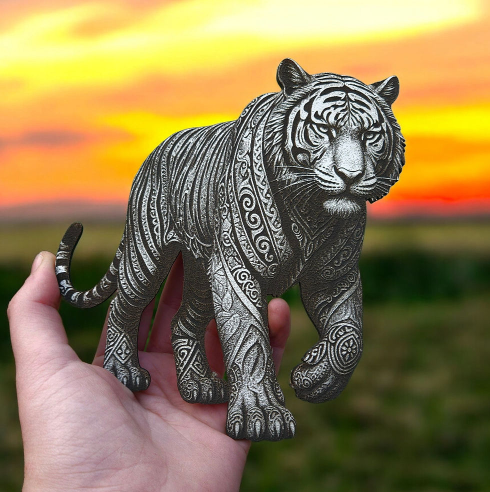 Thumbnail: Tiger L 3D Illusion (Digital Item)