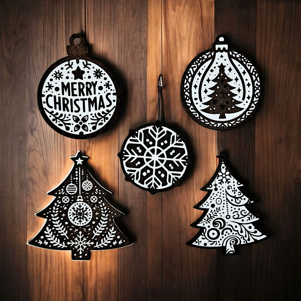 Christmas Ornaments A3 (Digital item)