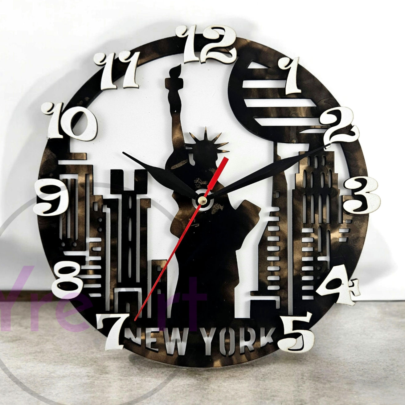 Wall Clock New York (Digital file)