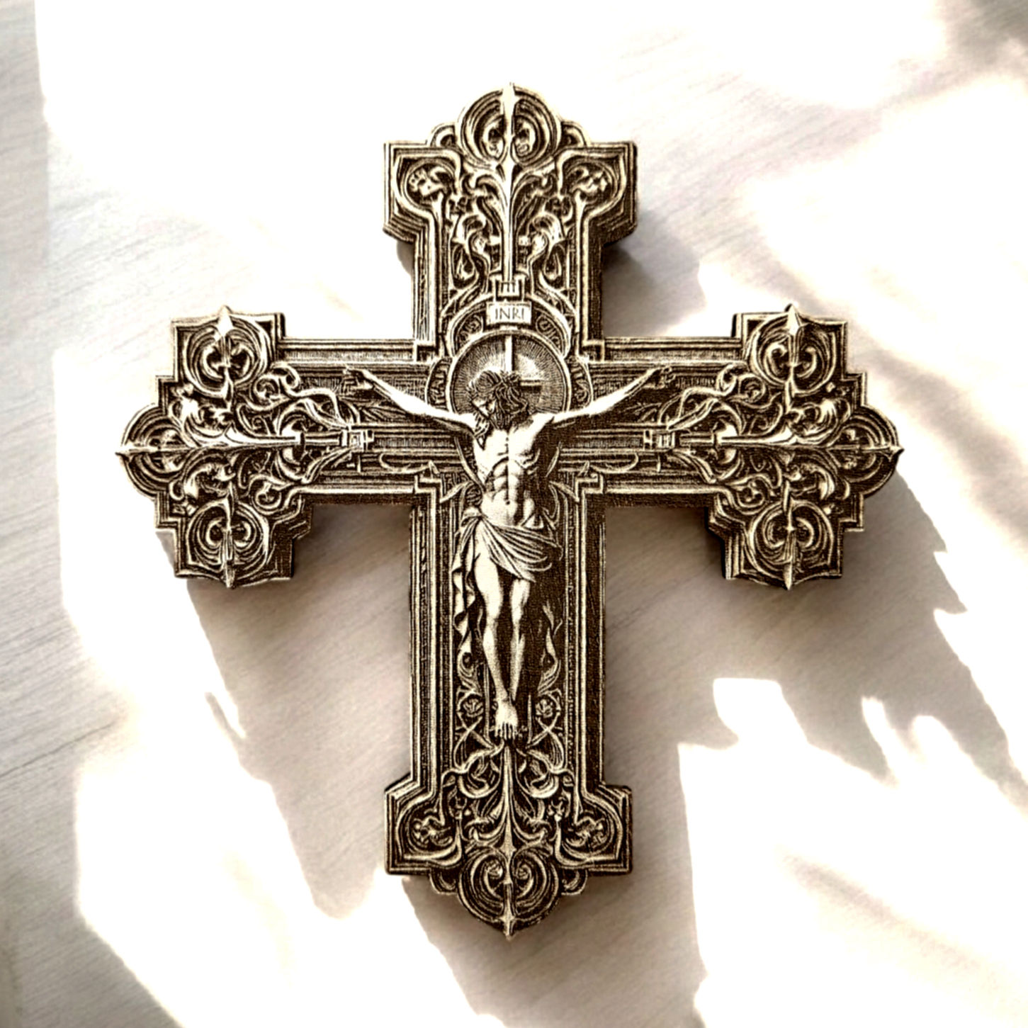 Jesus Christ Cross 3D Illusion (Digital Item)