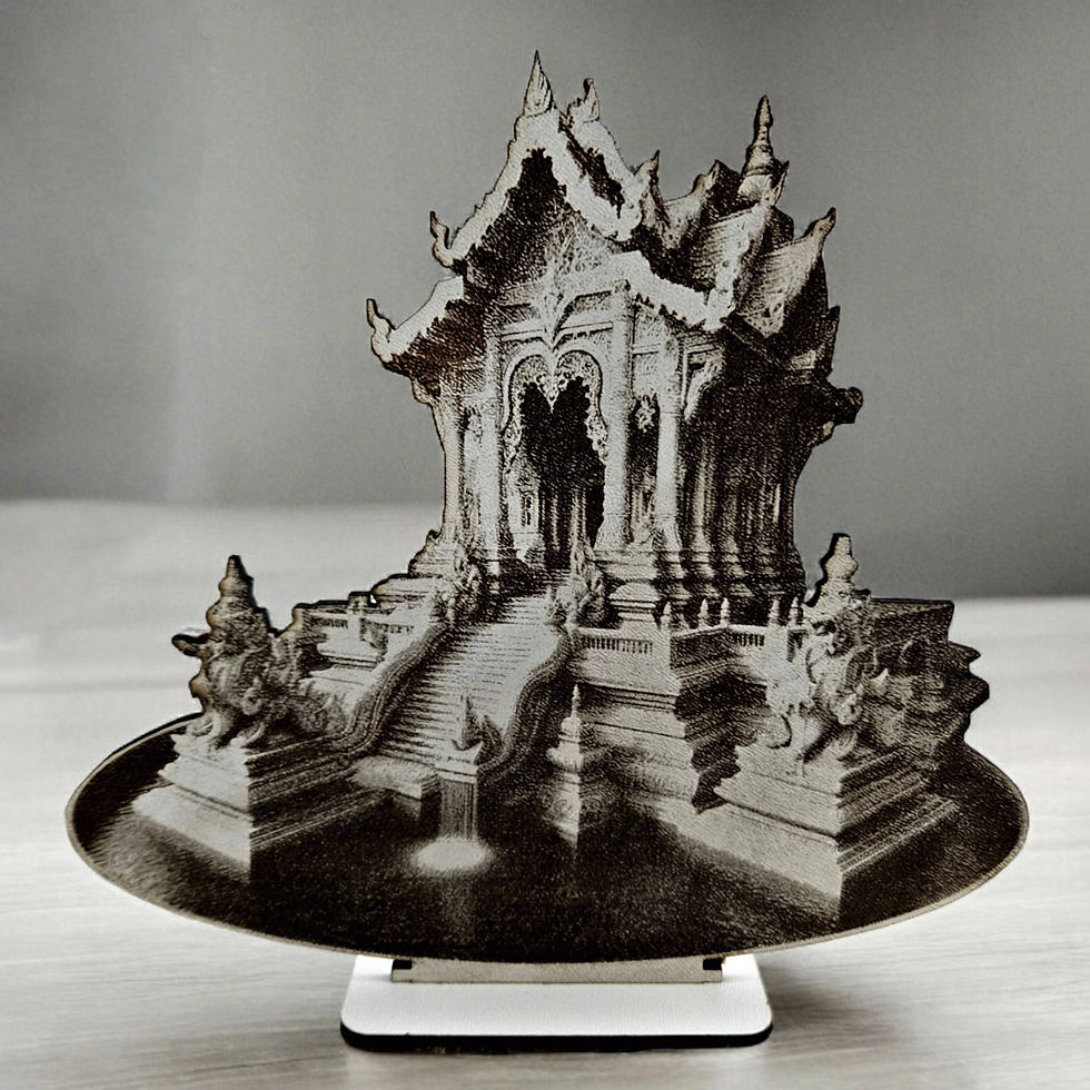 Thumbnail: Tample Illusion Design  (Digital download file)