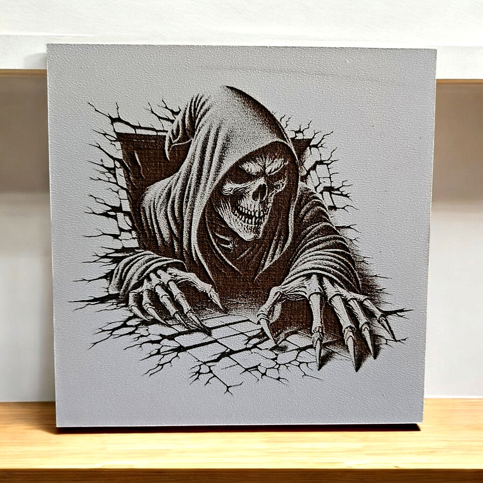 Thumbnail: Death Laser Engraving Design (Digital Item)