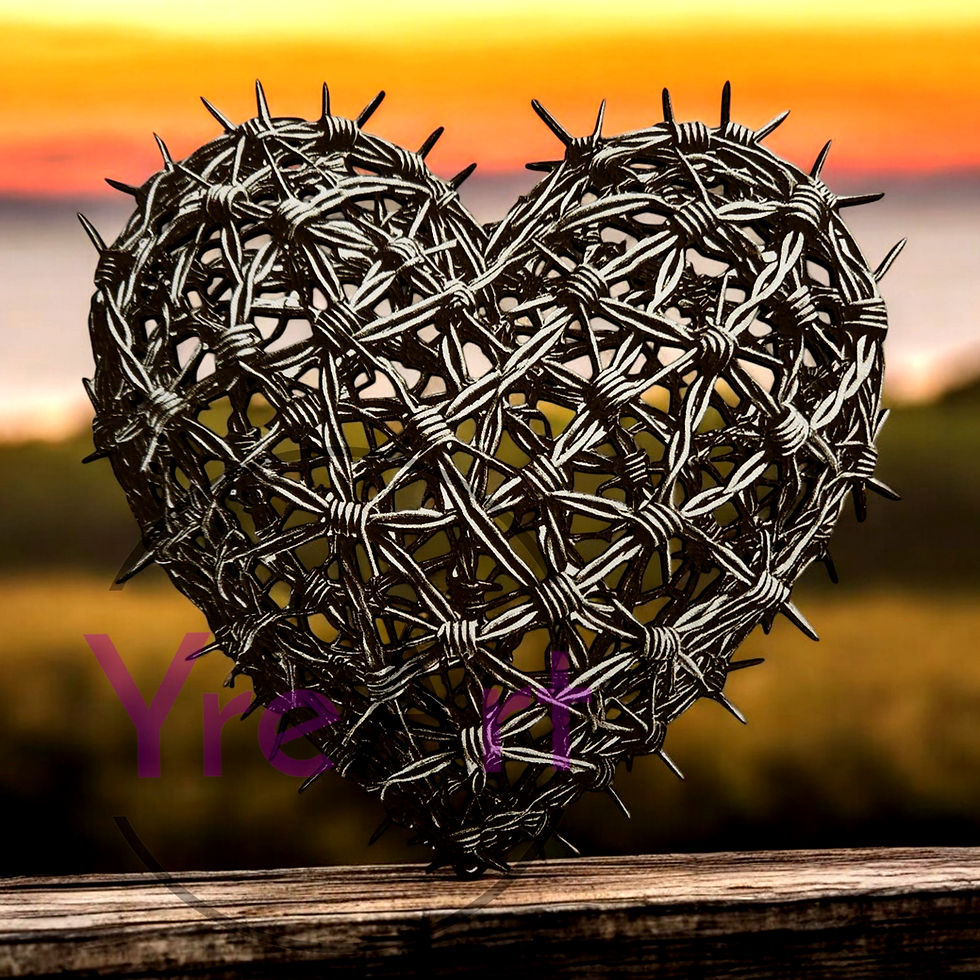 Thumbnail: Barbed Heart S 3D Illusion Design (Digital Item)