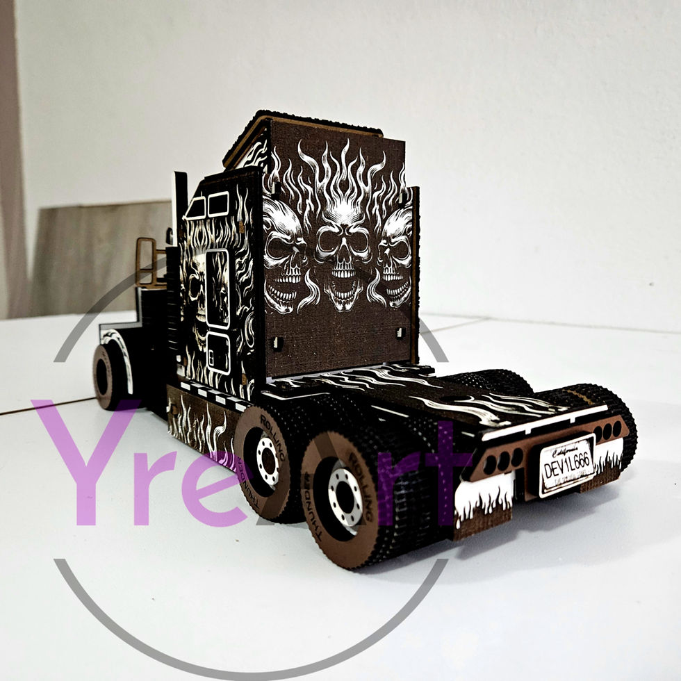 Thumbnail: Skull Skin for Y Truck (Digital Item)