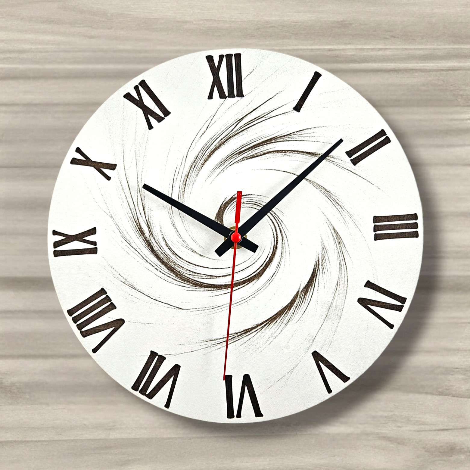 Wall Clock Vortex (Digital download file)