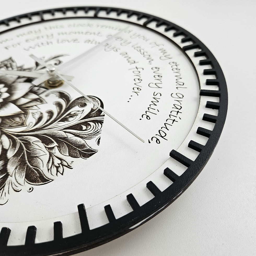 Thumbnail: Mom Gift  Wall Clock (Digital download file)