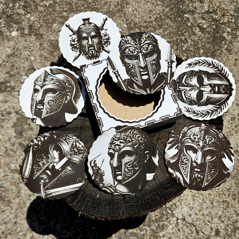 Thumbnail: Coasters Gladiator (Digital download file)