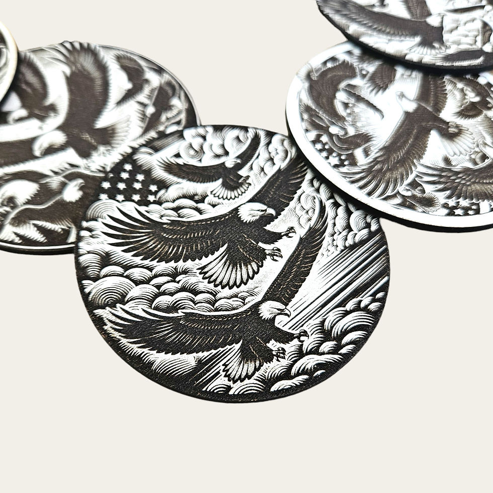 Thumbnail: Coasters Birds (Digital download file)