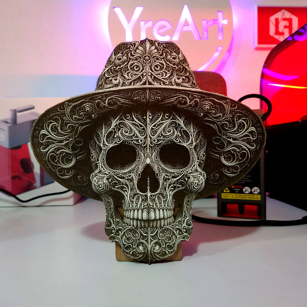 Thumbnail: Skull D 3D Illusion (Digital Item)