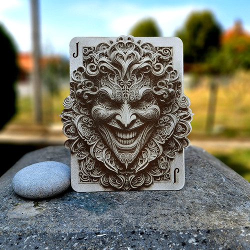 Joker 3D Illusion Laser Engraving Design (Digital Item) | YreArt