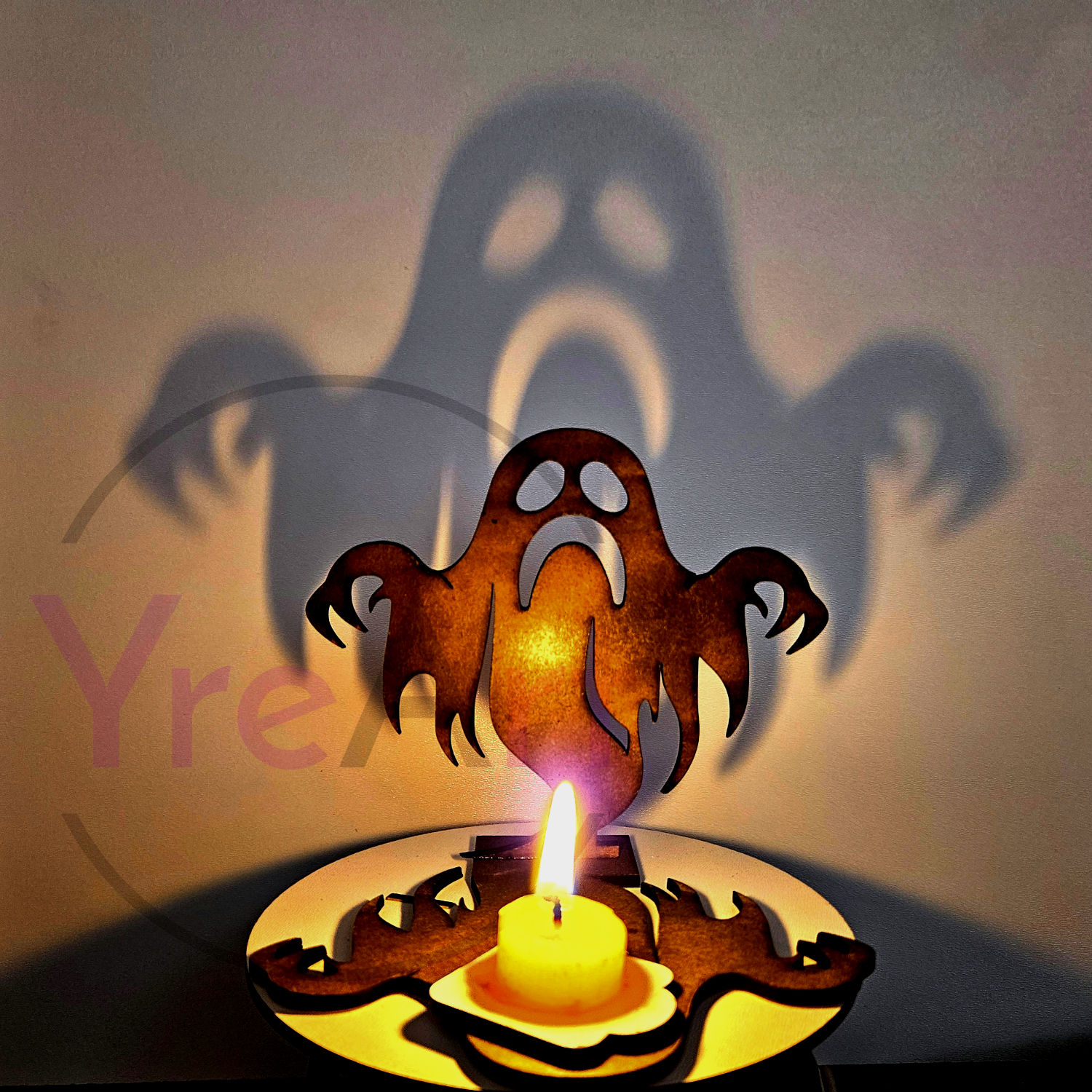 Scary Ghost Halloween Decoration (Digital item)