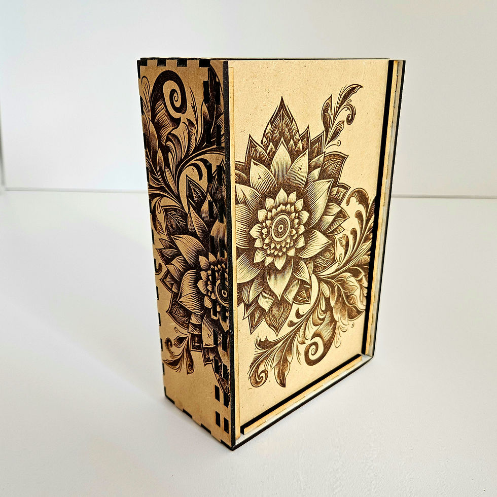 Thumbnail: Slider Box Flower  (Digital download file)