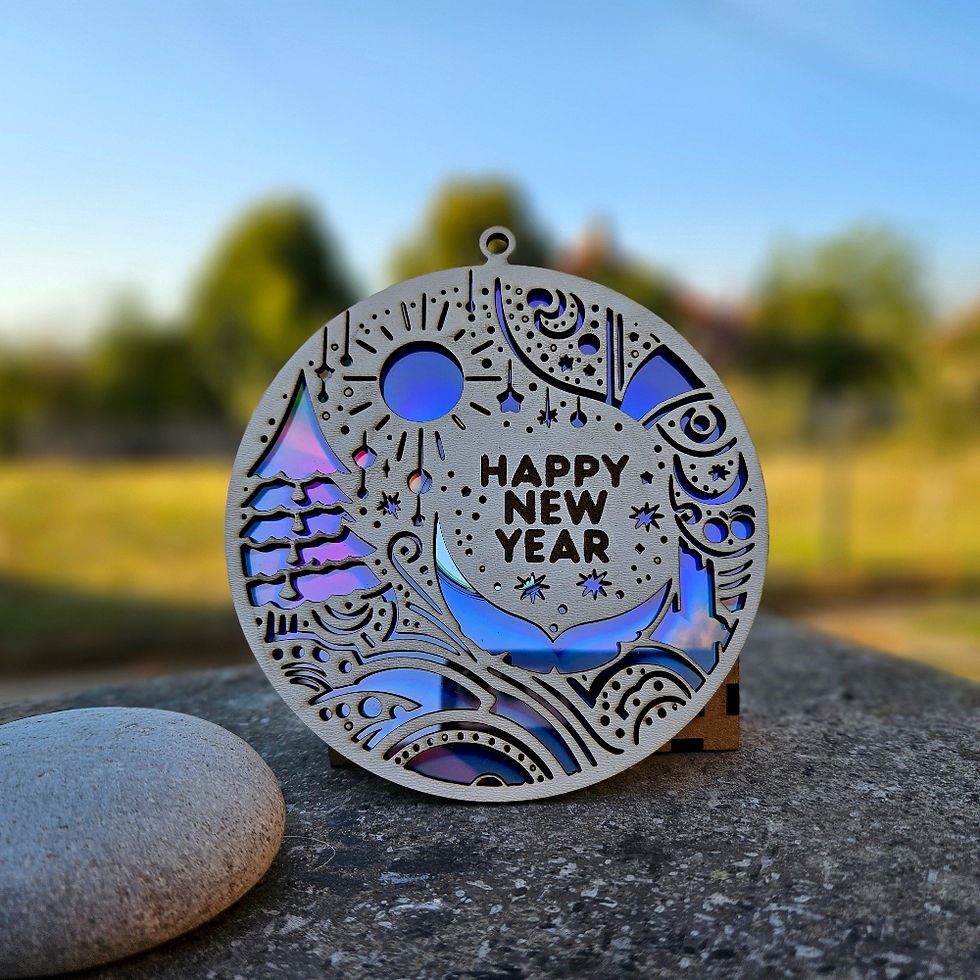 Thumbnail: CD / DVD Decoration Happy New Year V (Digital download file)