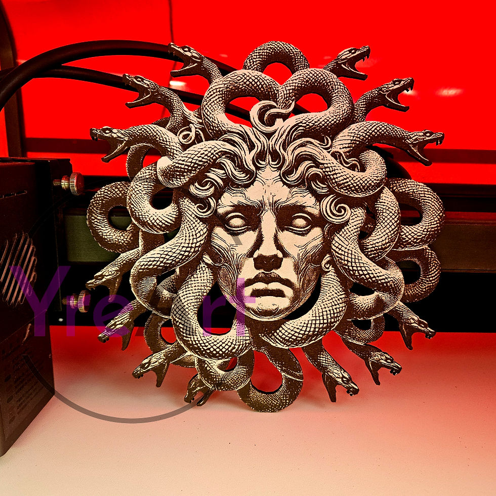 Thumbnail: Medusa 3D Illusion YreArt (Digital Item)
