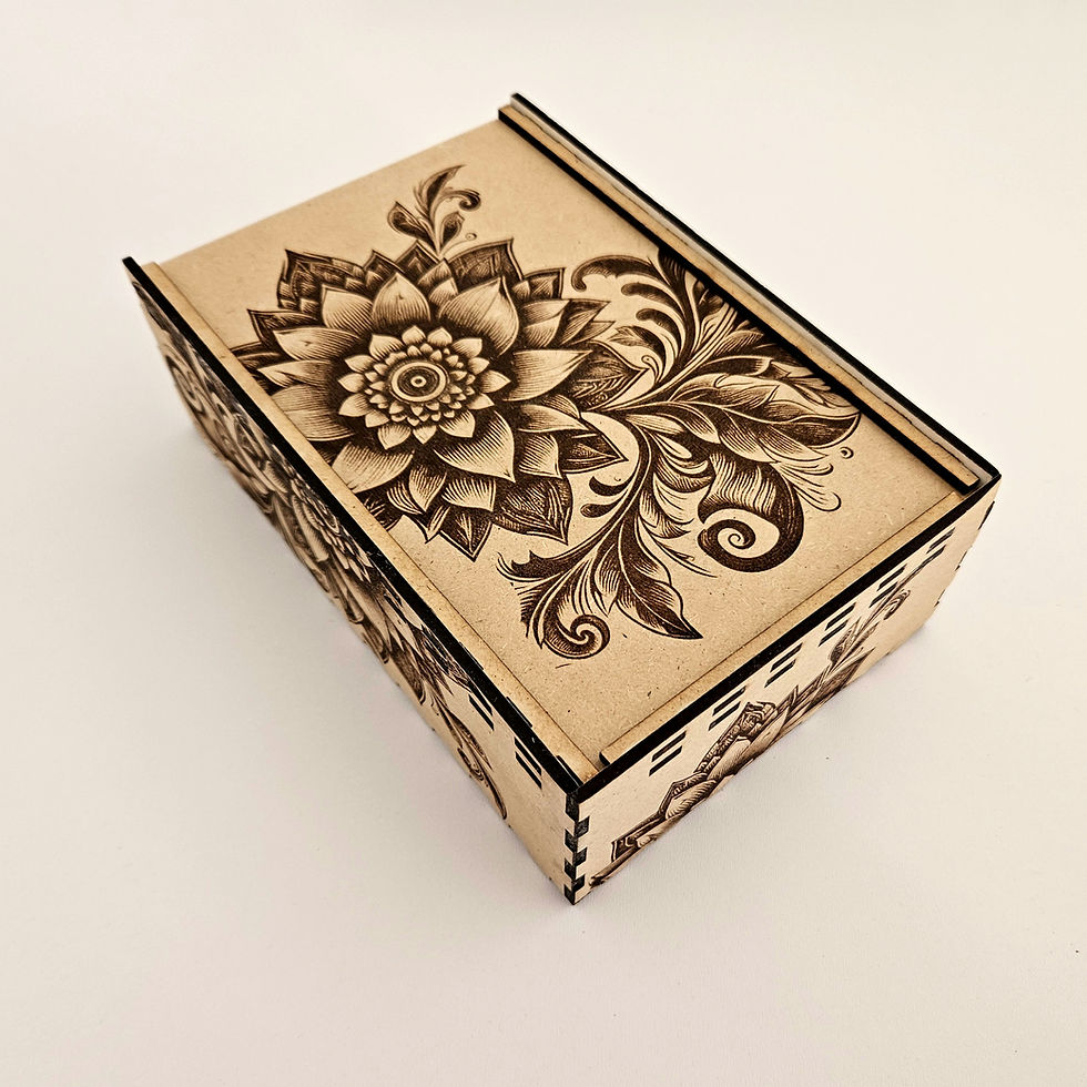 Thumbnail: Slider Box Flower  (Digital download file)