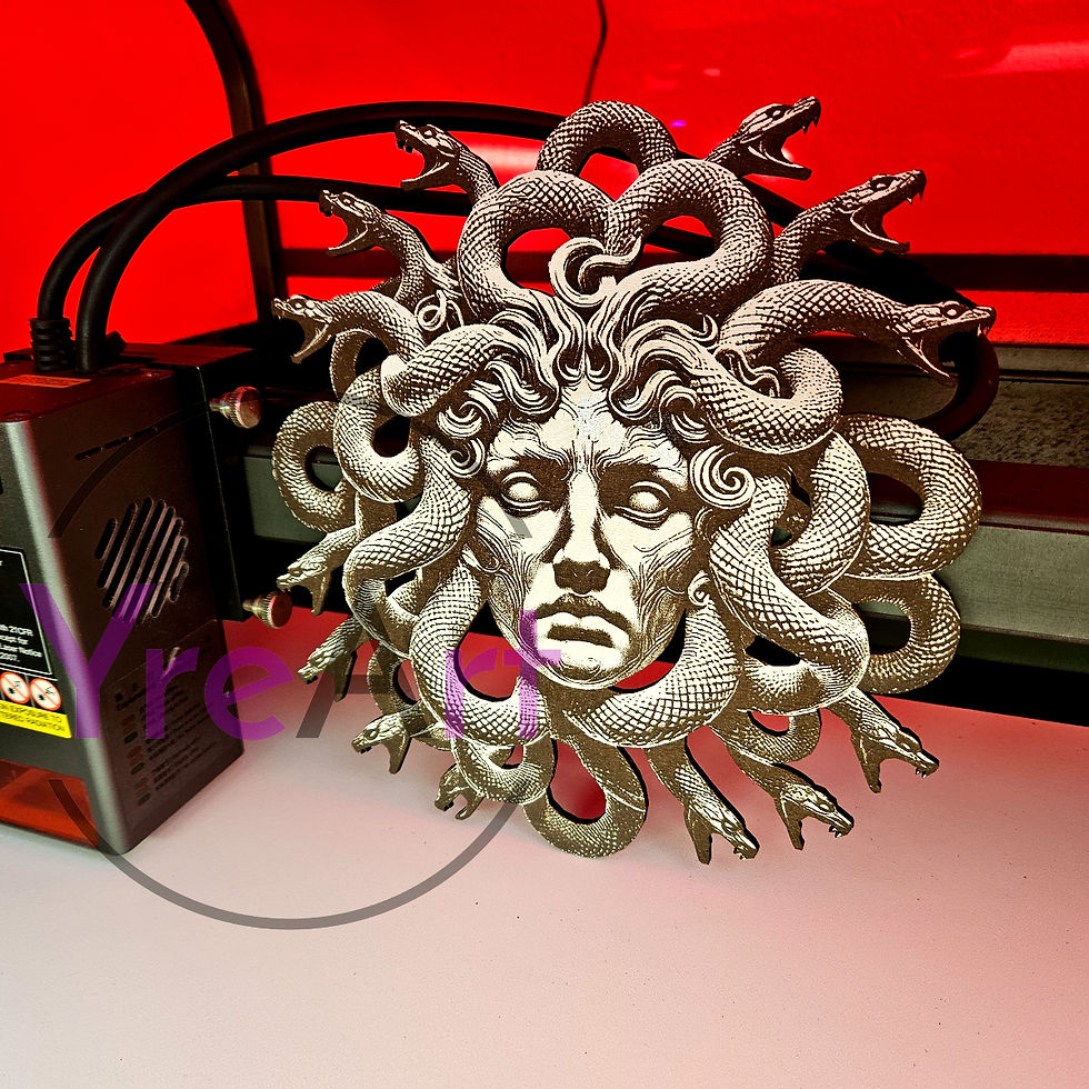 Thumbnail: Medusa 3D Illusion YreArt (Digital Item)