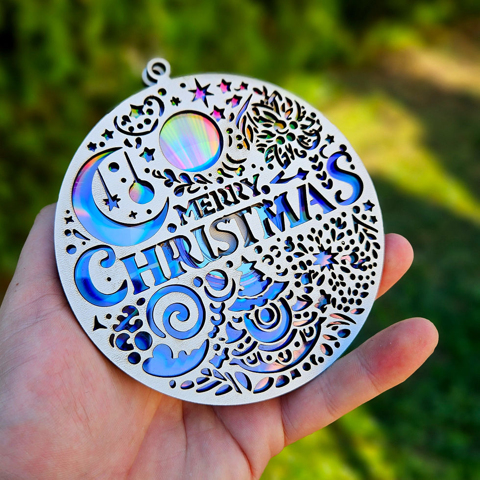 CD/DVD Upcycling Decor Christmas (Digital download file)