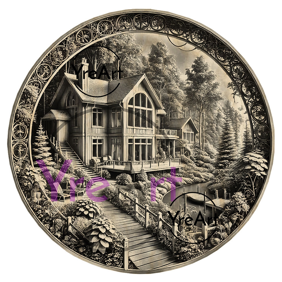 Thumbnail: Home Laser Engraving Design (Digital Item)