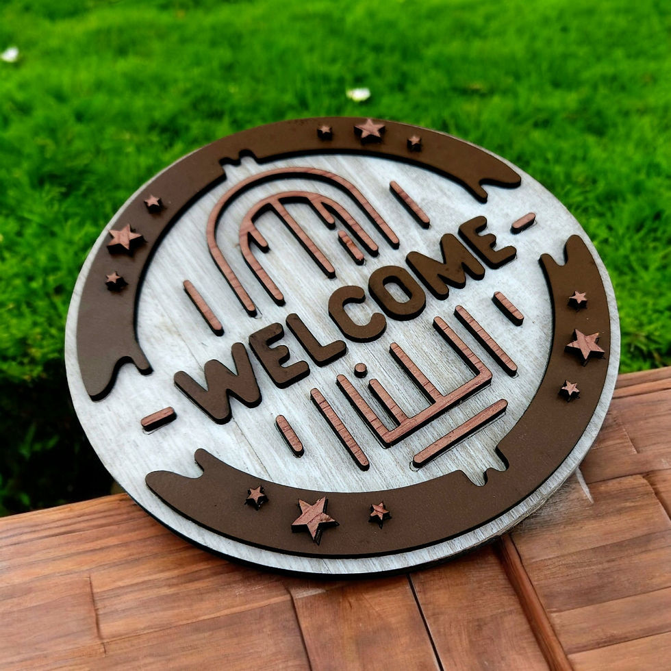 Thumbnail: Welcome Door Sign V2 (Digital file)