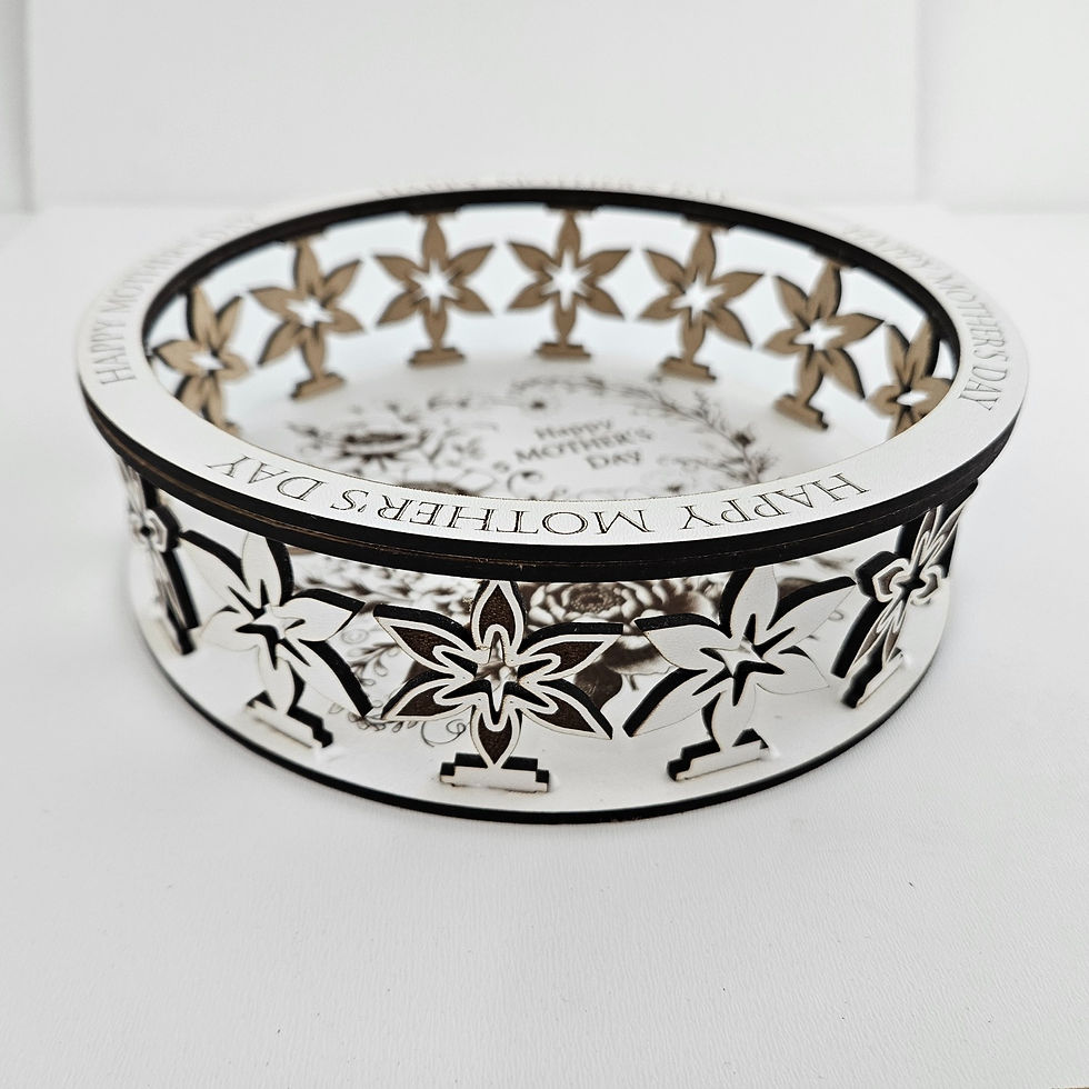 Thumbnail: Mom's Day decorative Bowl/Tray (Digital download file)