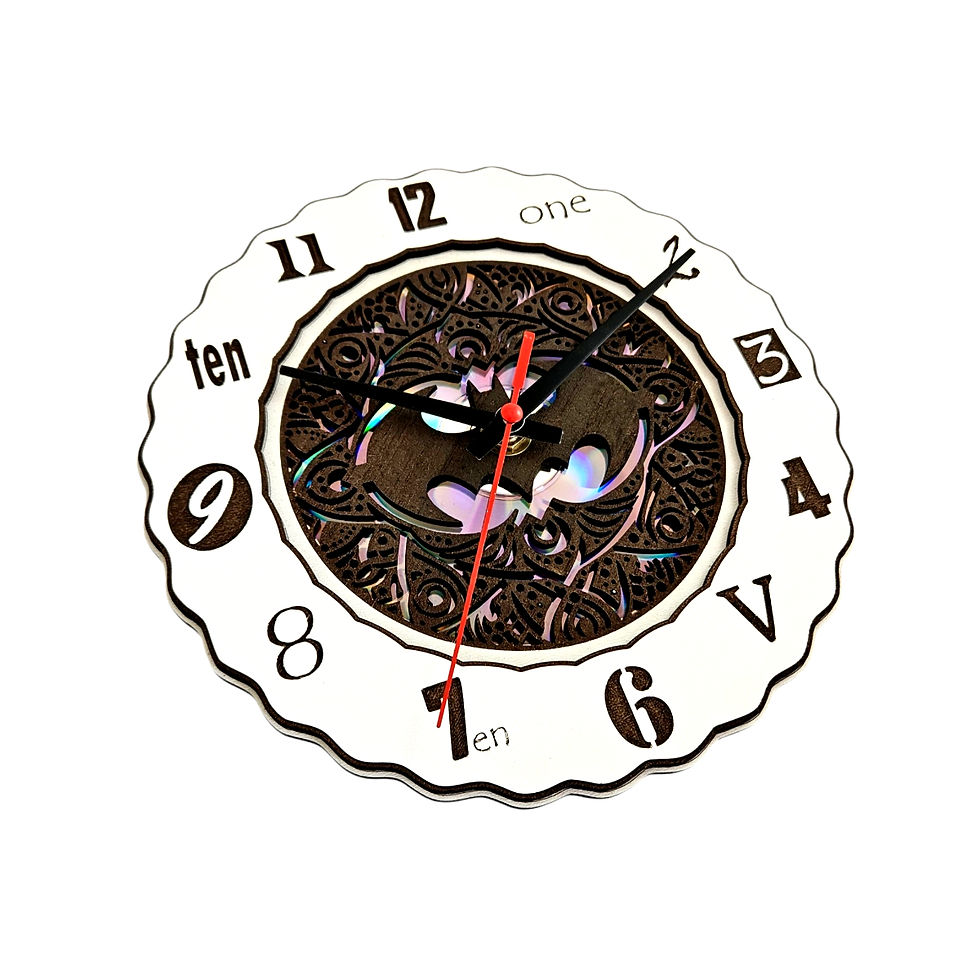 Thumbnail: Wall Clock Bat CD/DVD (Digital download file)
