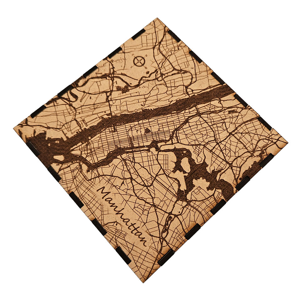 Thumbnail: Box Manhattan map  (Digital download file)