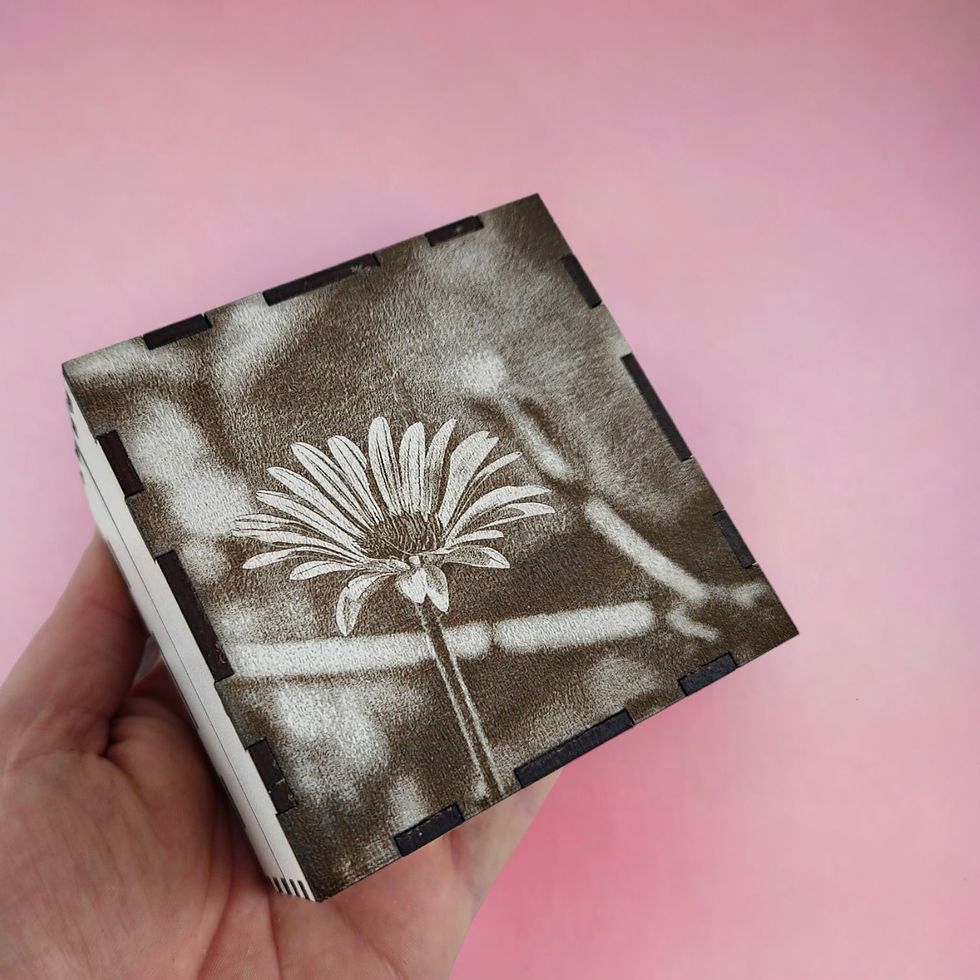 Thumbnail: Little Flower Gift Box (Digital download file)