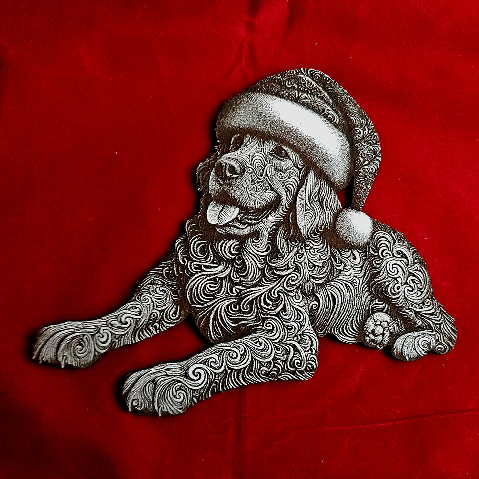 Thumbnail: Labrador V1 3D Illusion Laser Engraving Design (Digital Item)