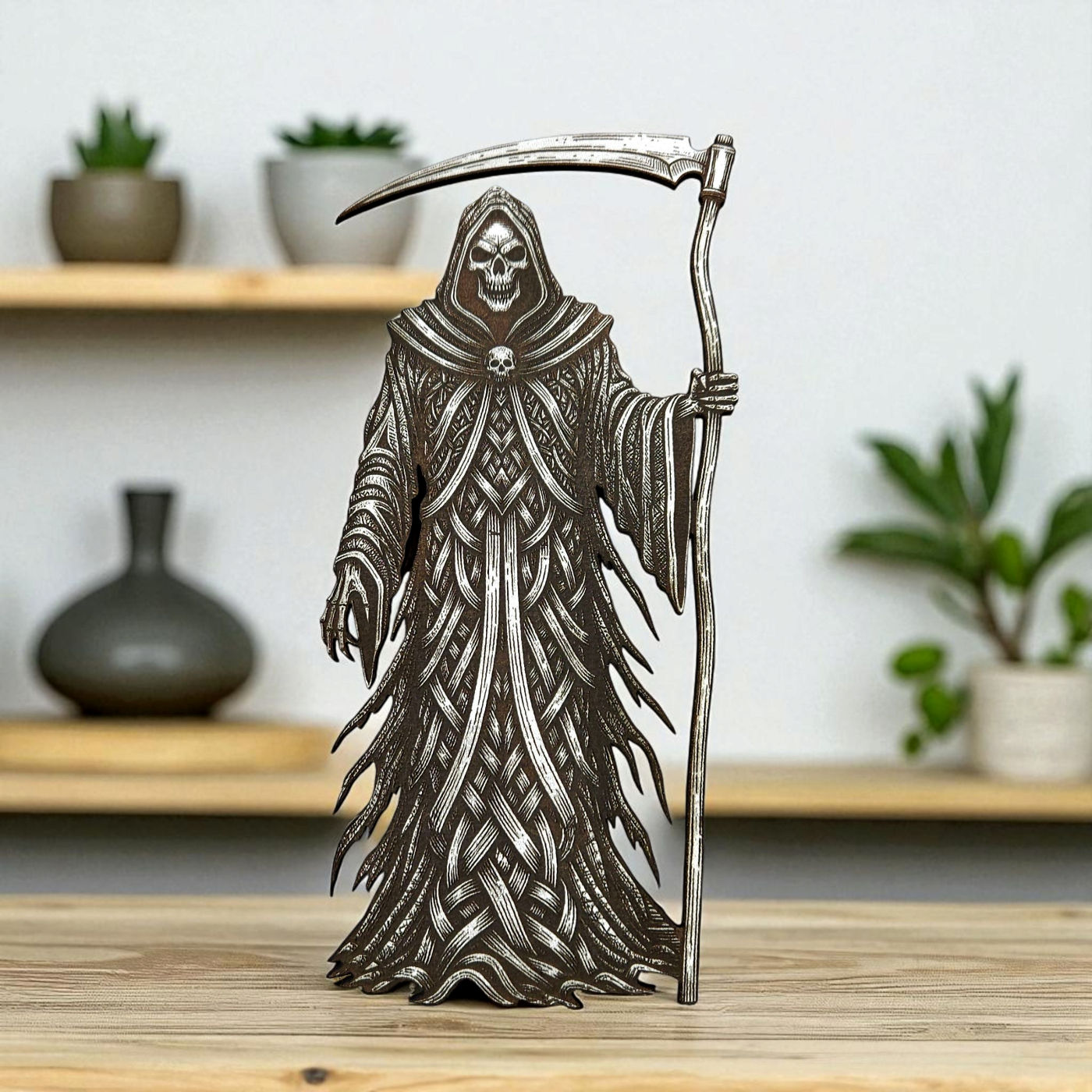 Grim K 3D Illusion Laser Engraving Design (Digital Item)