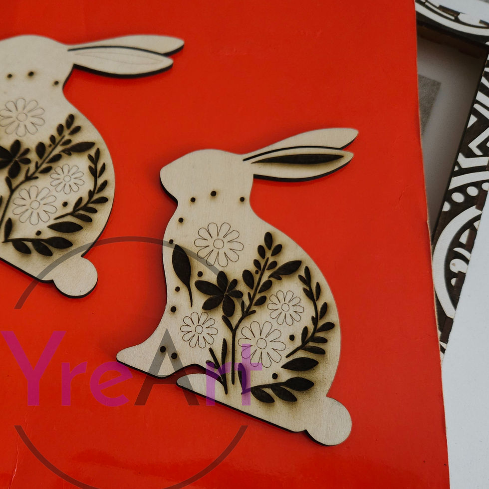 Thumbnail: Rabbit Easter Decor (Digital Item)