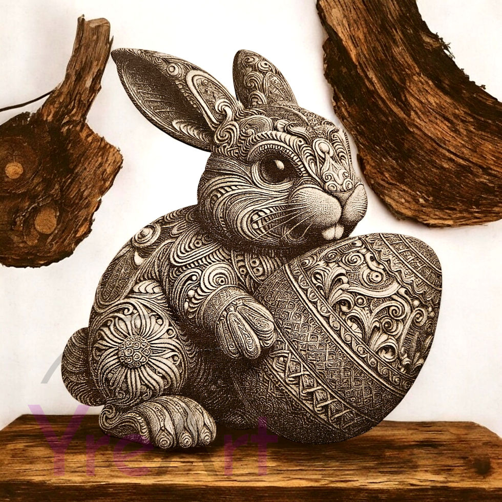 Thumbnail: Easter Rabbit V5 3D Illusion(Digital Item)