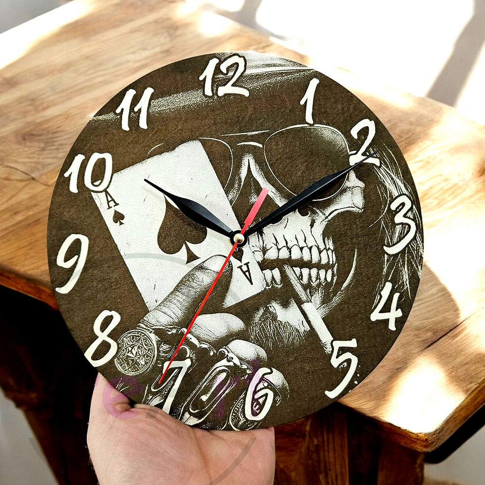 Thumbnail: Wall Clock Ace L (Laser File)