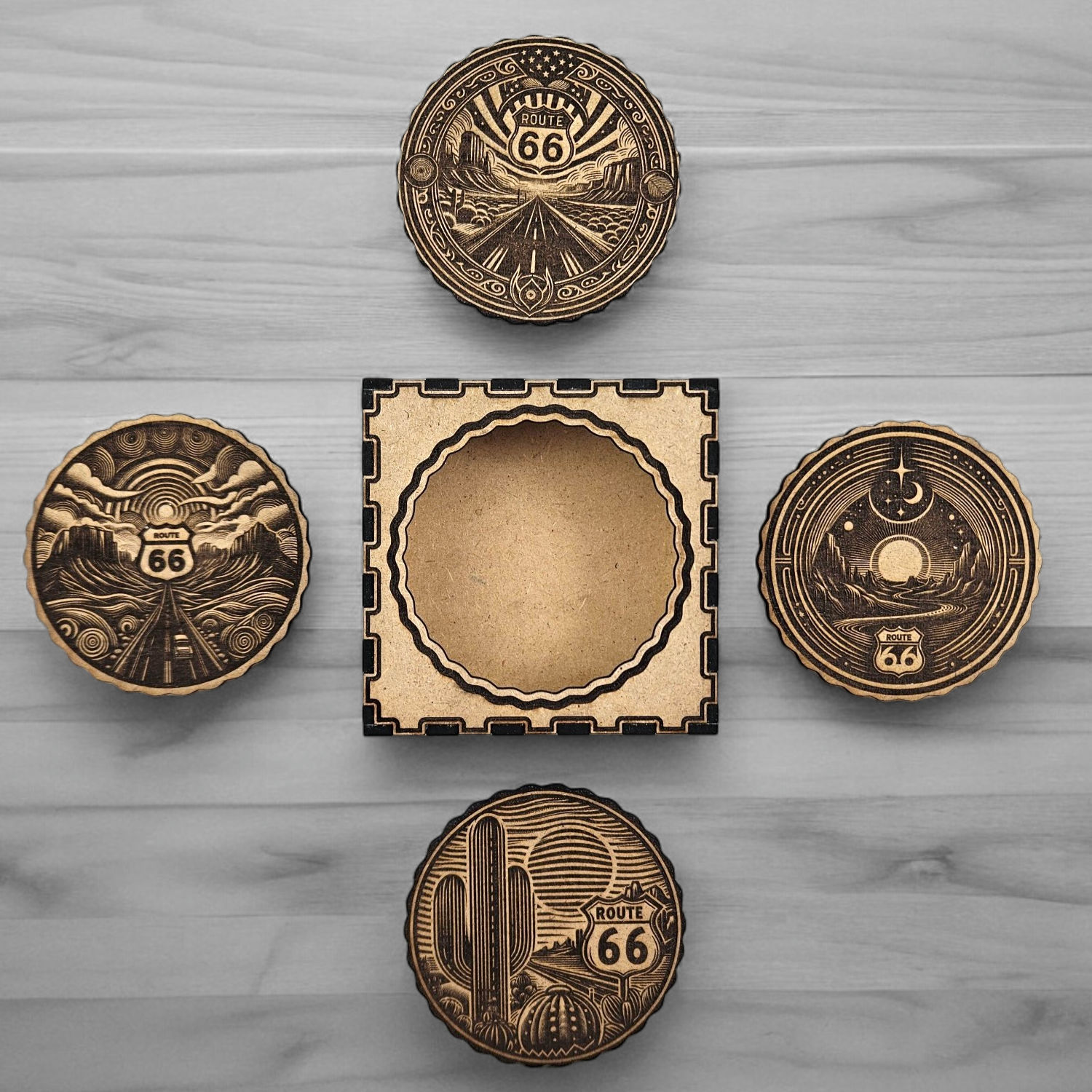 Coasters Route 66 S (Digital download file)