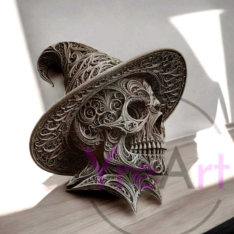 Thumbnail: Halloween 3D Illusion Laser Engraving Design (Digital)