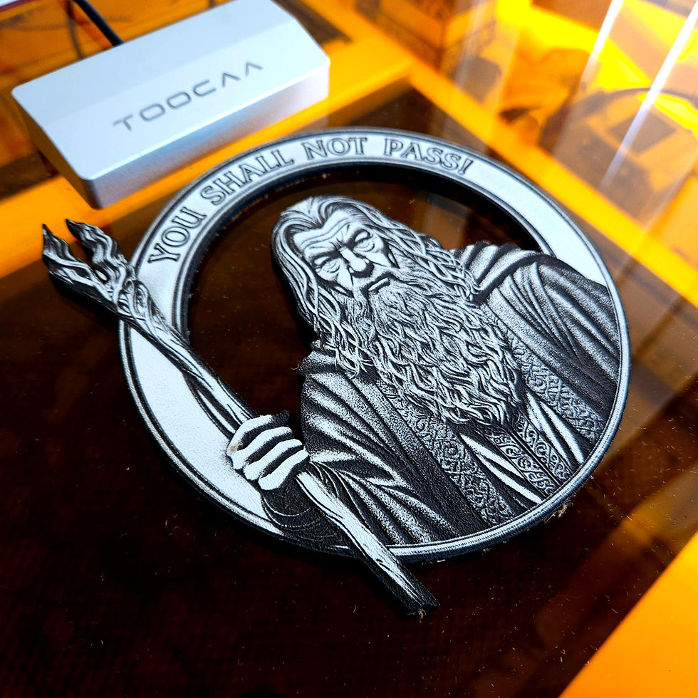 Thumbnail: You Shall Not Pass 3D illusion Design (Digital Item)