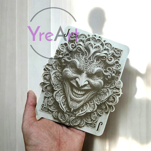 Joker 3D Illusion Laser Engraving Design (Digital Item) | YreArt