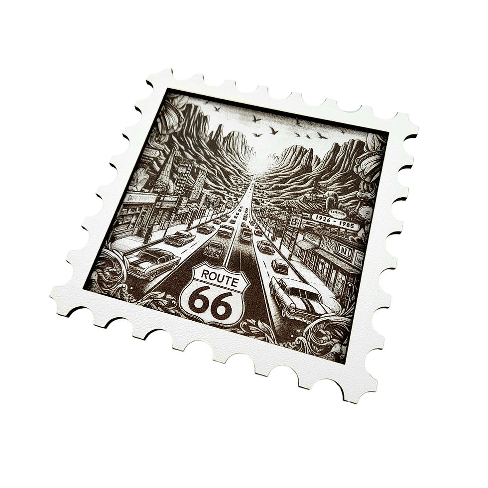Thumbnail: Route 66 VS Frame (Digital download file)