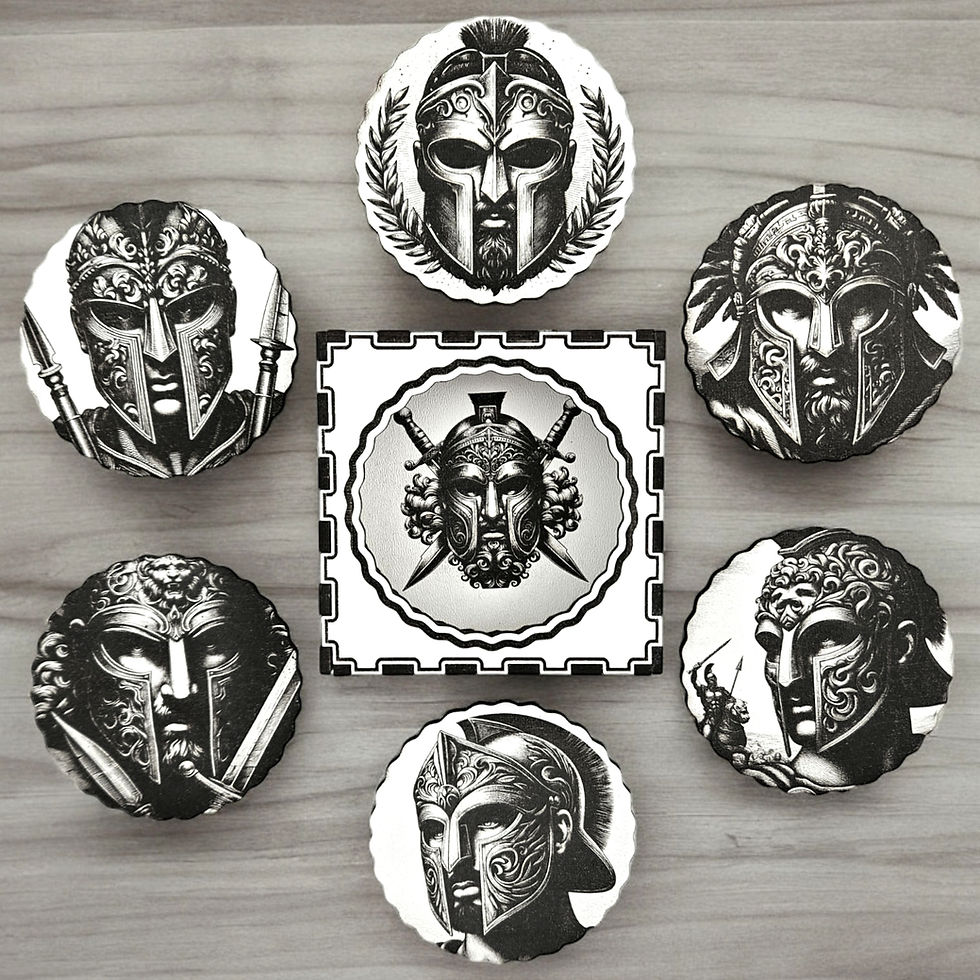 Thumbnail: Coasters Gladiator (Digital download file)