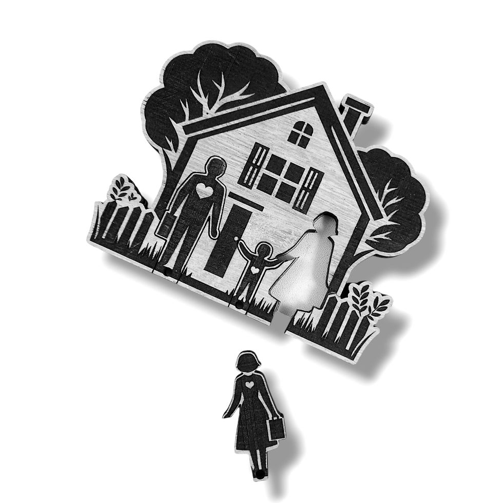 Thumbnail: Home Key Holder (Digital download file)
