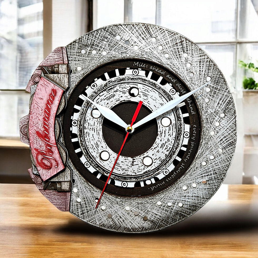 Thumbnail: Wall Clock Brake Disc S (Laser File)