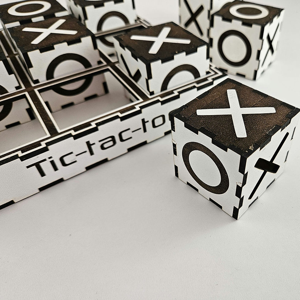 Thumbnail: Tic Tac Toe Game (Digital download file)