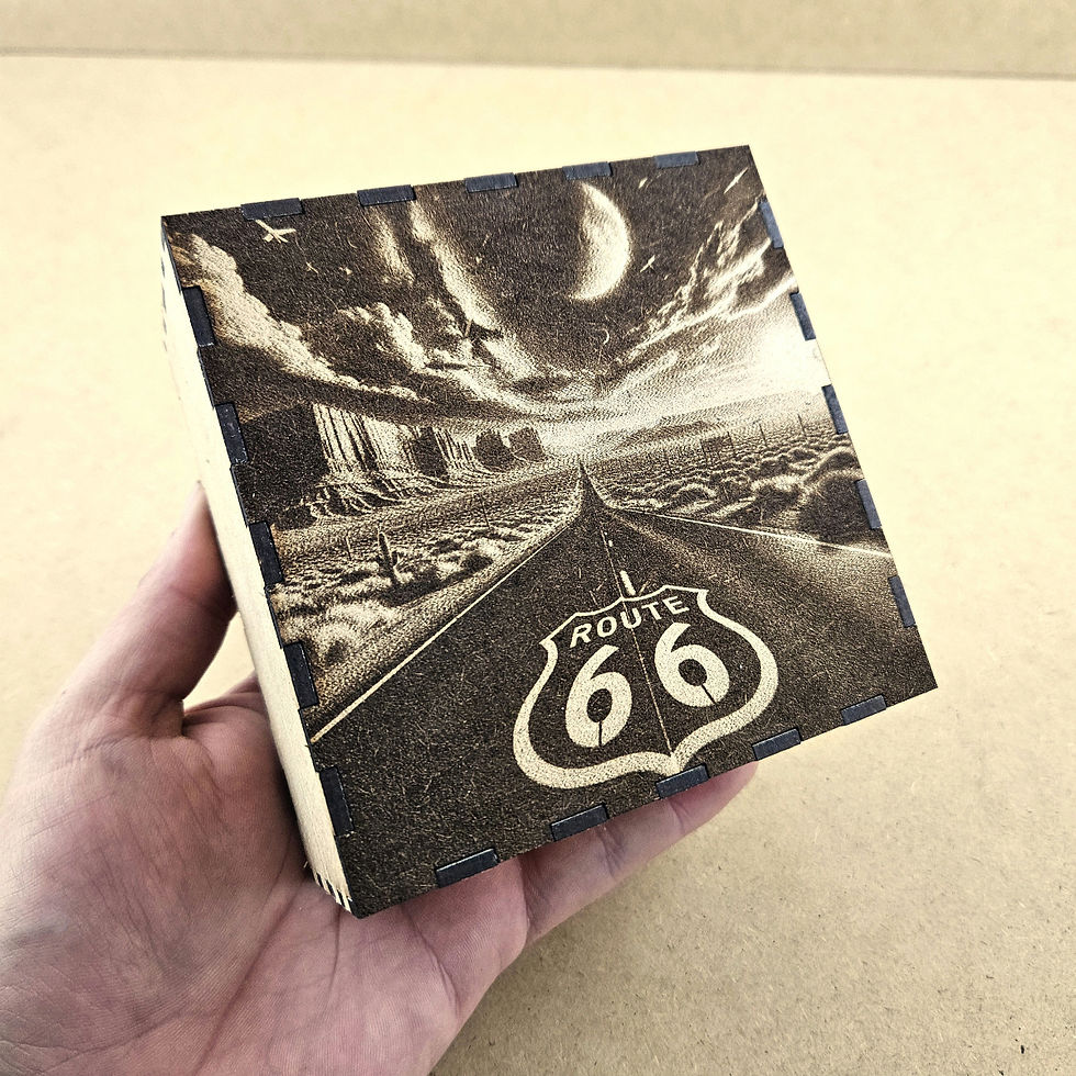 Thumbnail: Gift Box Route 66 A (Digital download file)