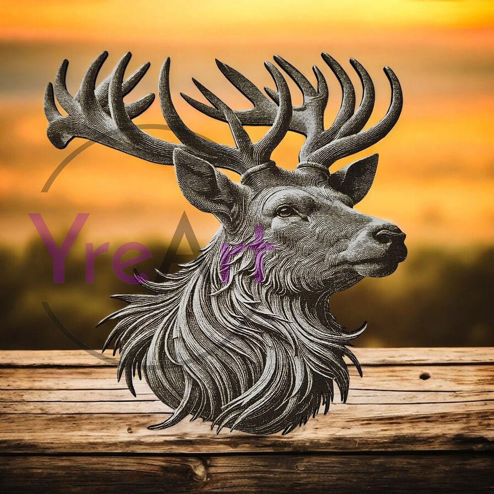 Thumbnail: Deer A3 3D Illusion (Digital Item)