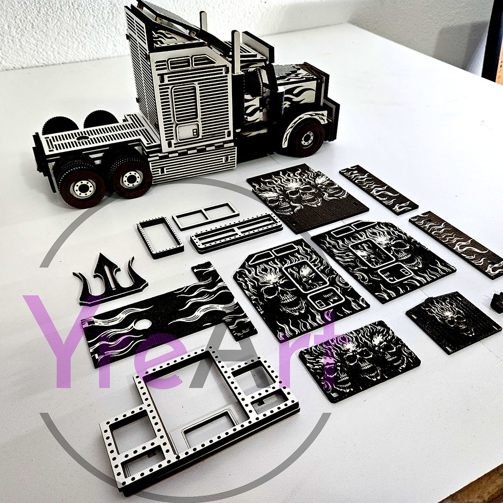 Thumbnail: Skull Skin for Y Truck (Digital Item)