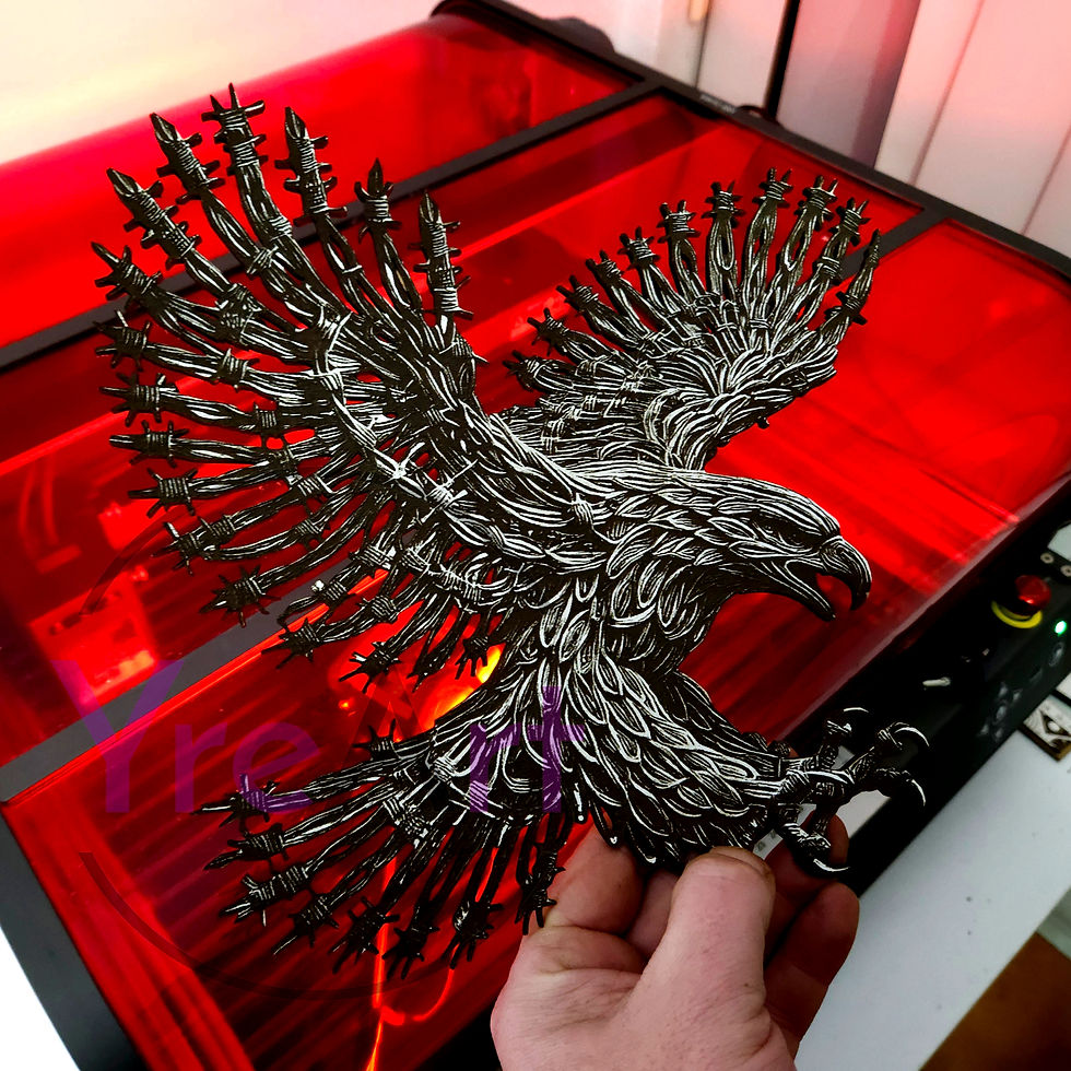 Thumbnail: Barbed Eagle 3D Illusion  (Digital Item)
