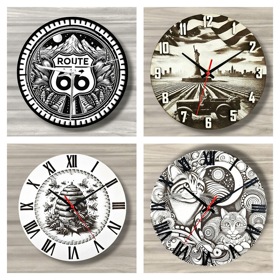 Thumbnail: YreArt Clock bundle 20 (Digital download file)