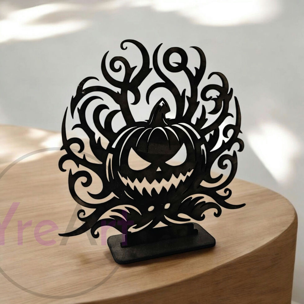 Thumbnail: Scary Pumpkin Halloween Decoration (Digital item)