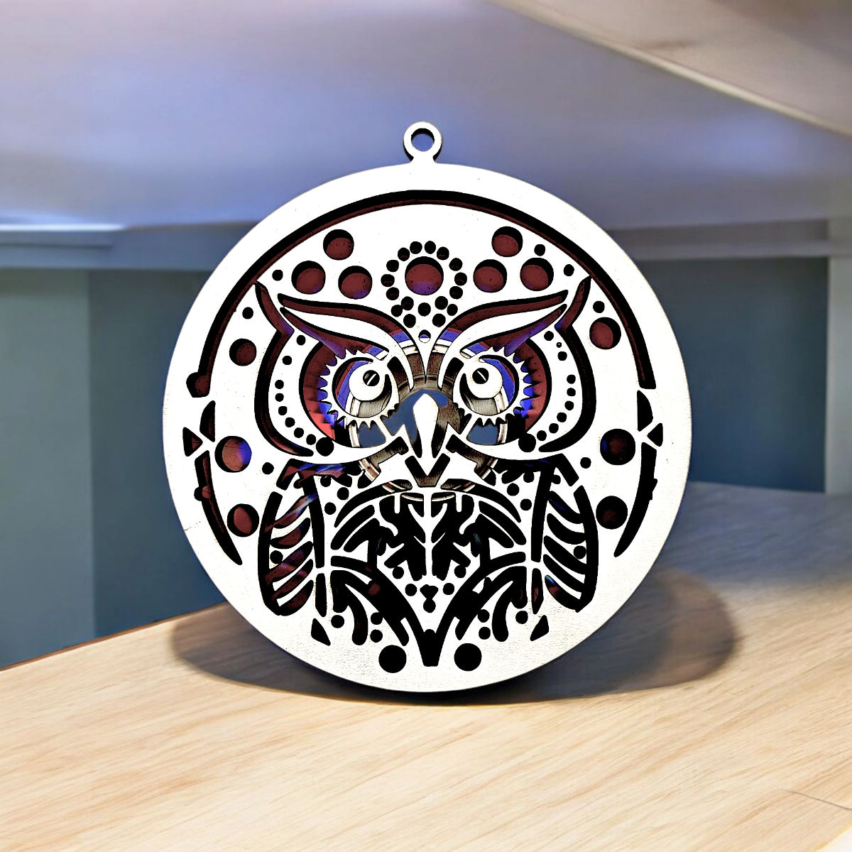 CD/DVD Upcycling Decor Owl (Digital download file)